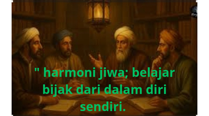 " harmoni jiwa; belajar bijak dari dalam diri sendiri.